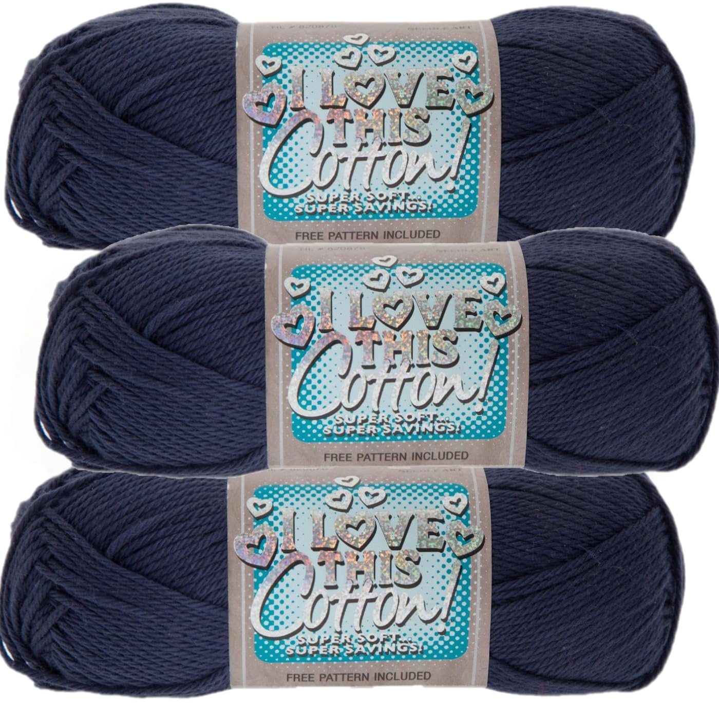 Amazon.com: I Love This Cotton Medium Soft Skein Yarn for